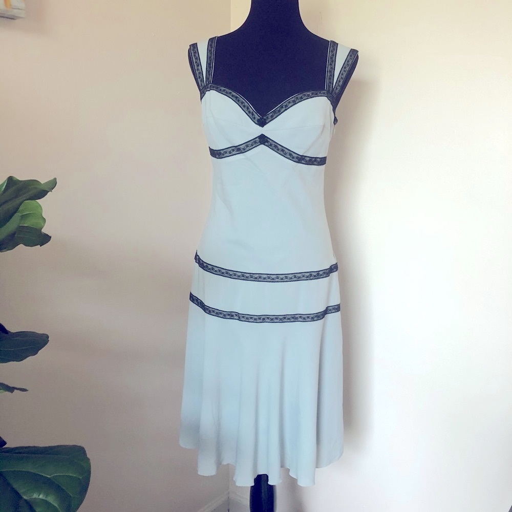 COPY - Nicole Miller COLLECTION 93% Silk sun dres…